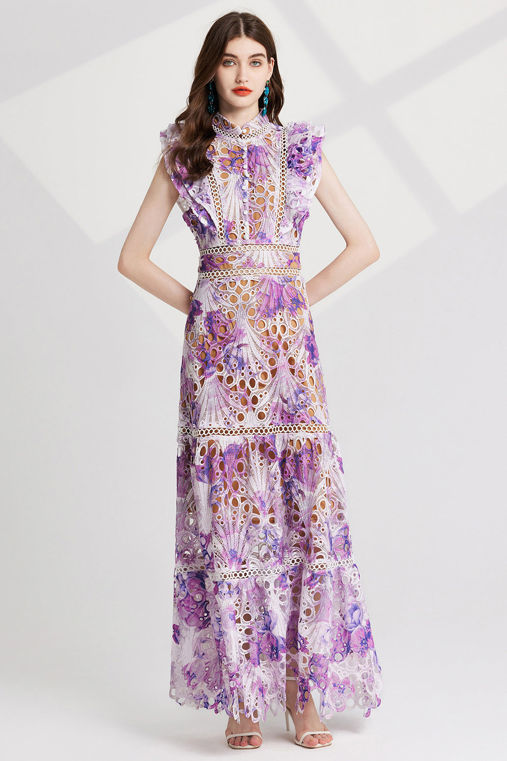 Women's Elegant Flowy Maxi Dress for Casual and Evening Wear