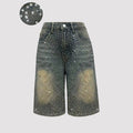 Rhinestone Wide Leg Jeans for Women Spring Autumn Design Trendy Do the Old Cowboy Sexy Middle Pants for Women