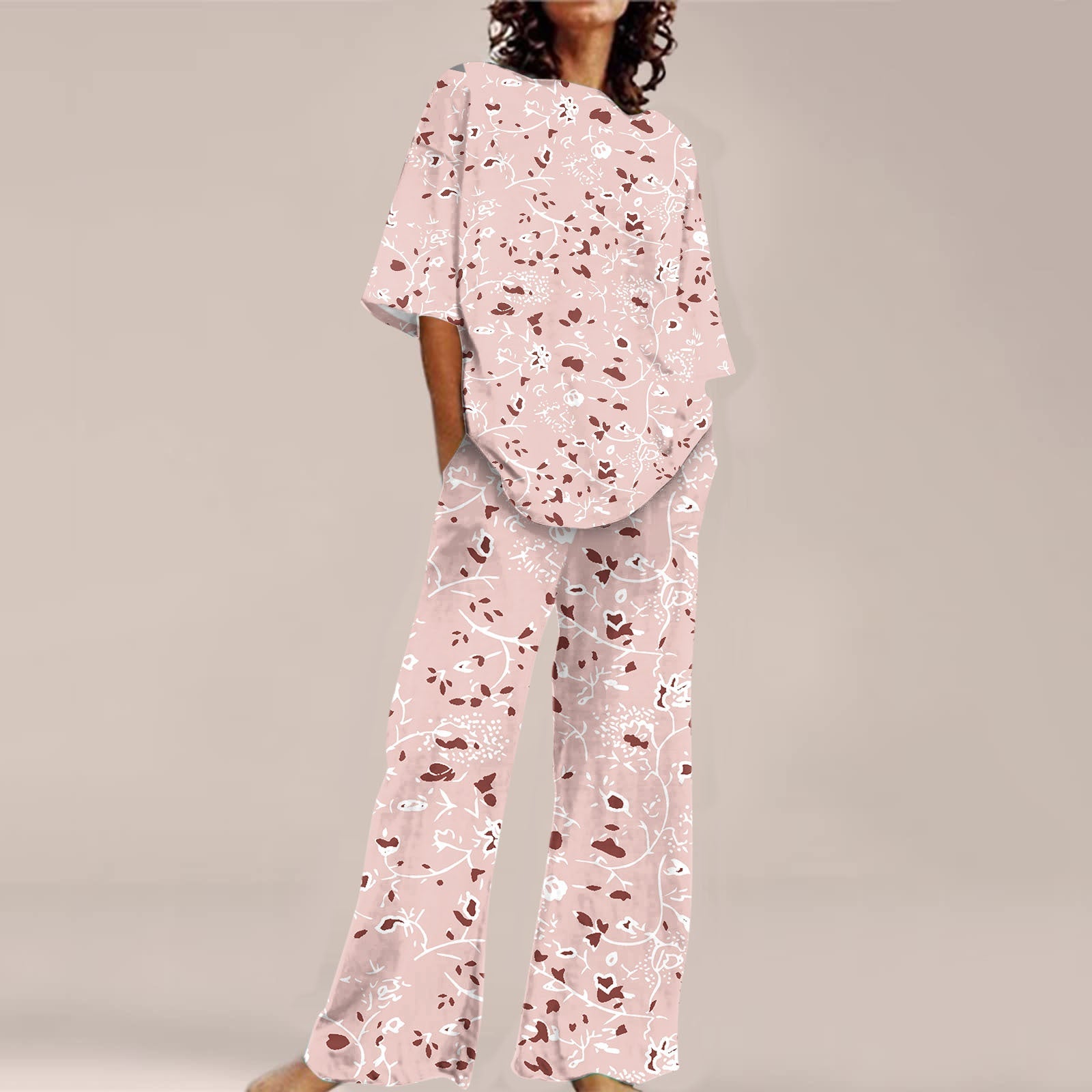 Fashion Personalized Women's 3D Printed Short Sleeve Suit