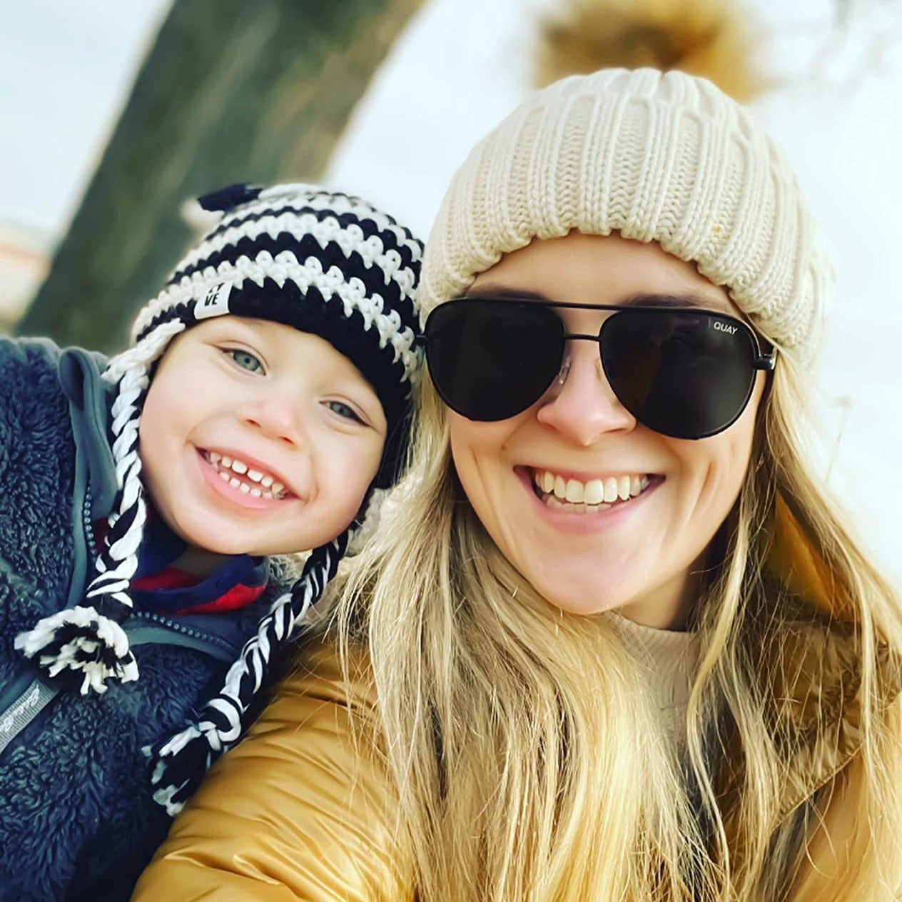 Soft Beanie Fluffy Ball Cap — Warm Knitted Winter Hat with Pom Pom