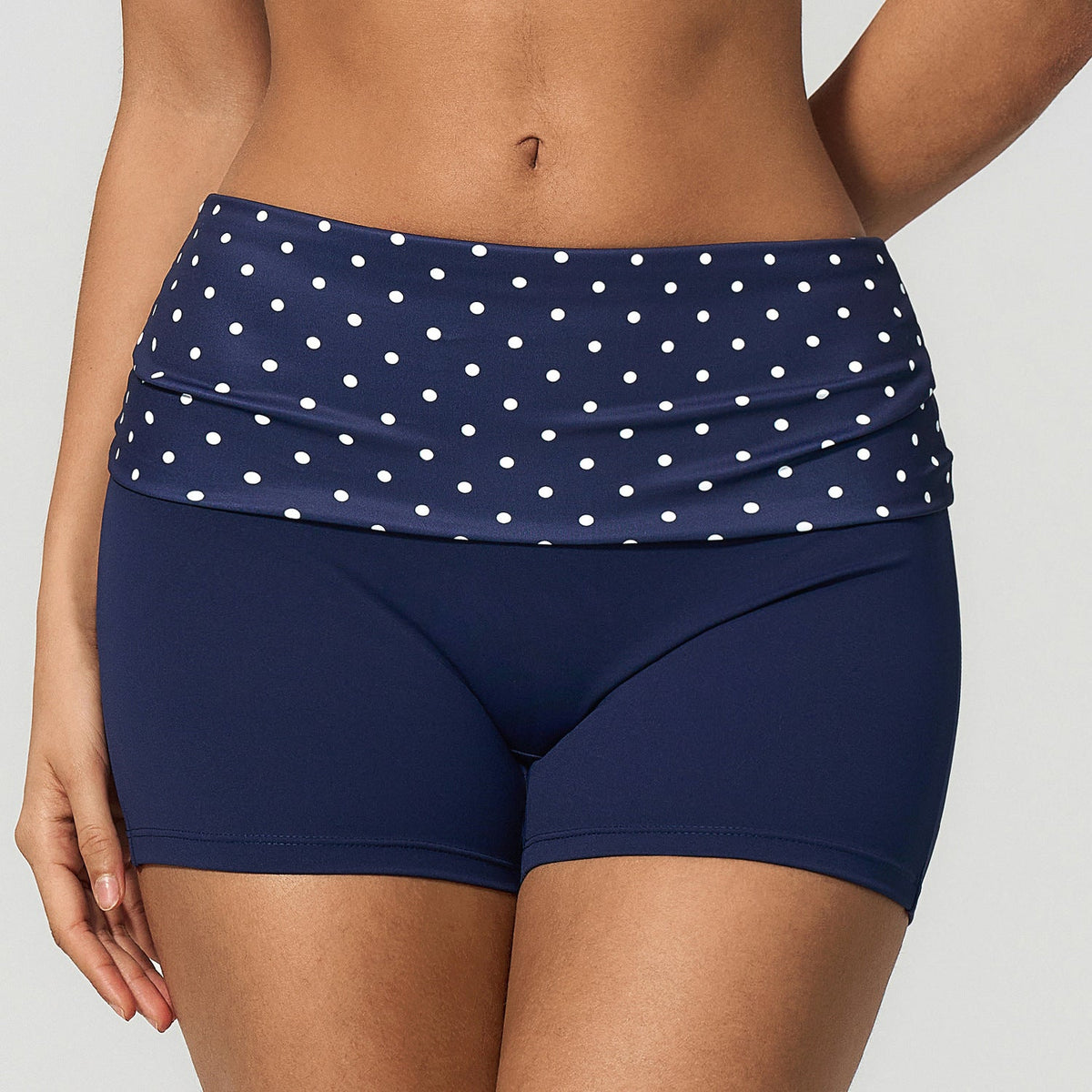 Summer Fitness Shorts Color Contrast Patchwork High Elastic Belly Contracting Hip Lifting Running Quick Drying Sports Shorts