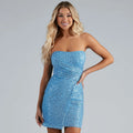 Summer Sexy Tight Sequined Sexy Hip Dress