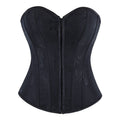 Pattern Print Court Zipper Corset Women Body Shaping Top Belly Contraction Bodybuilding Waistband Corset