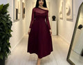 Supply Summer French Mesh Stitching Dress