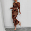 Modern Artistic Retro Double Layer Gauze Dress