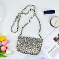 Summer Handmade Delicate Pouch out Accessories Beaded Phone Crossbody Change Lipstick Bag