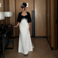 Spring Summer Bead Tube Black Tassels Sheath Dress