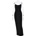 Autumn Sexy Sheath Slim Fit Maxi Dress Sleeveless Sexy Suspenders Dress