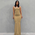 Women Clothing Dress Casual Slim Strap Home Maxi Dress