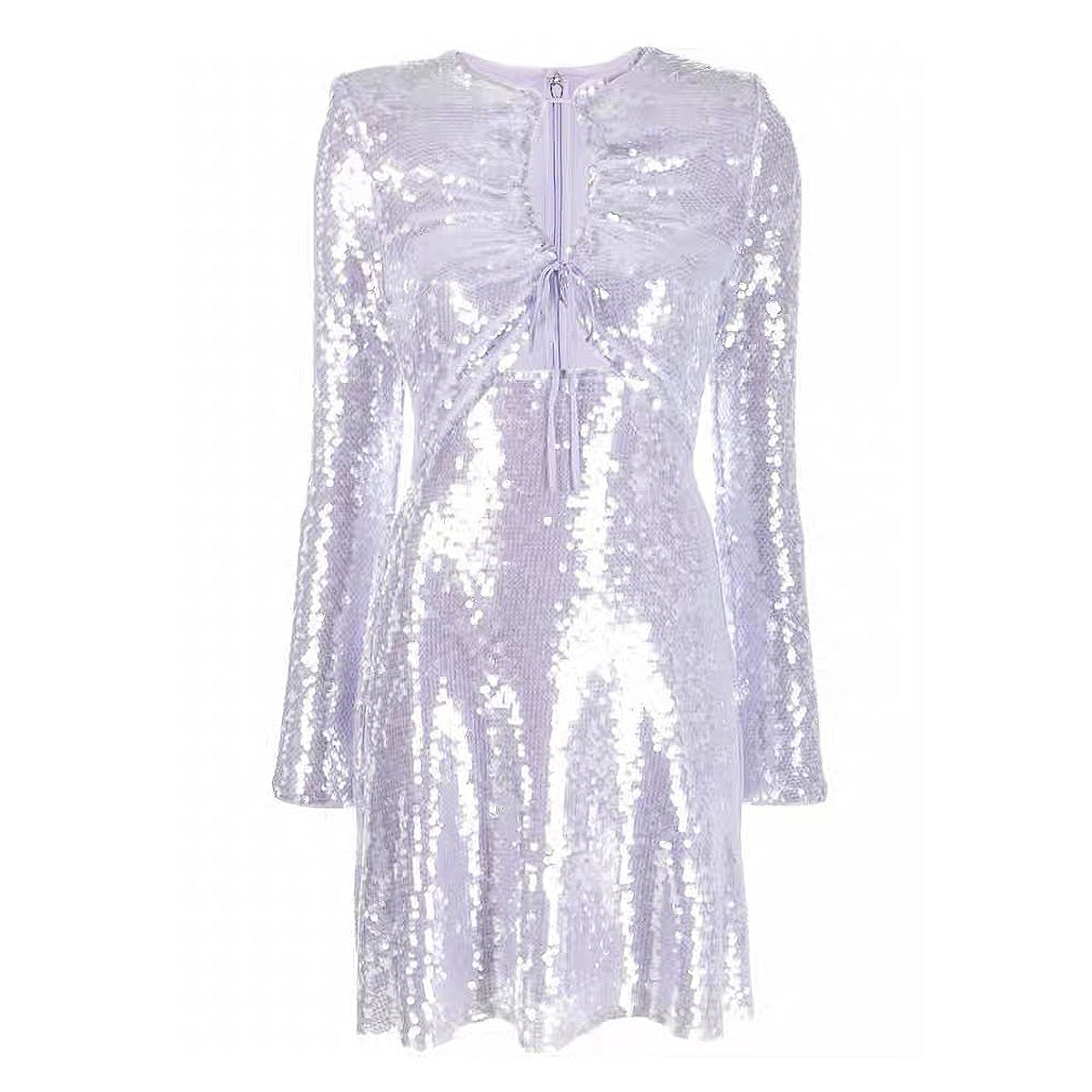 Summer Sequ Graceful Online Influencer Dress