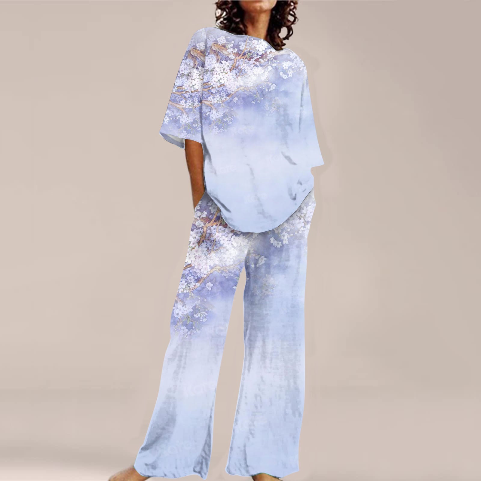 Fashion Personalized Women's 3D Printed Short Sleeve Suit