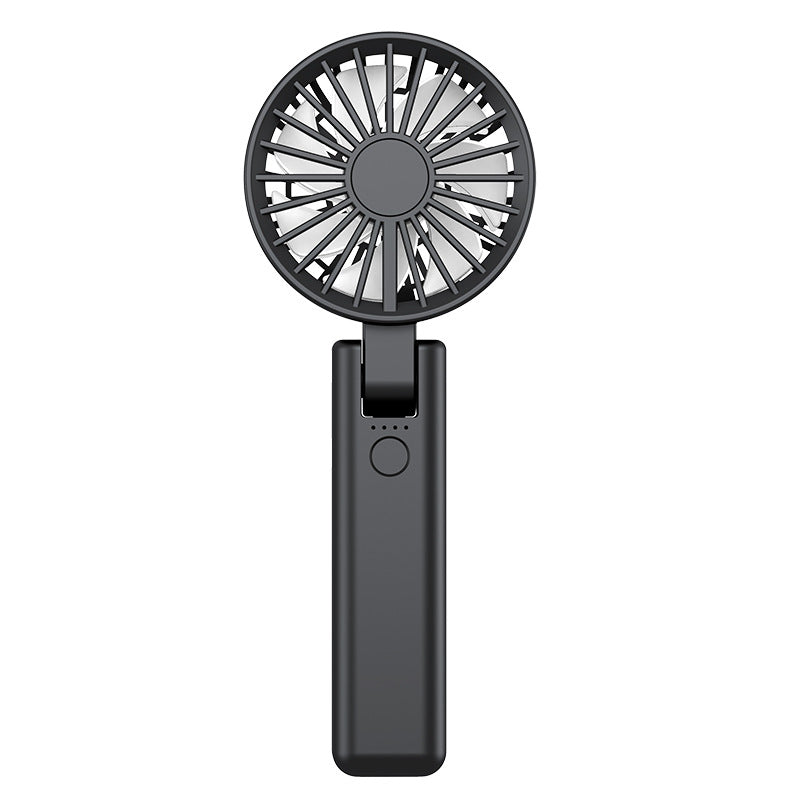Mini Portable Handheld USB Fan with Base - 3-Speed Personal Fan