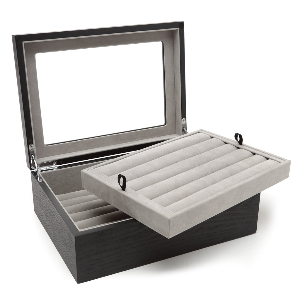 Onyx Cufflinks Collector's Case - 72 pairs