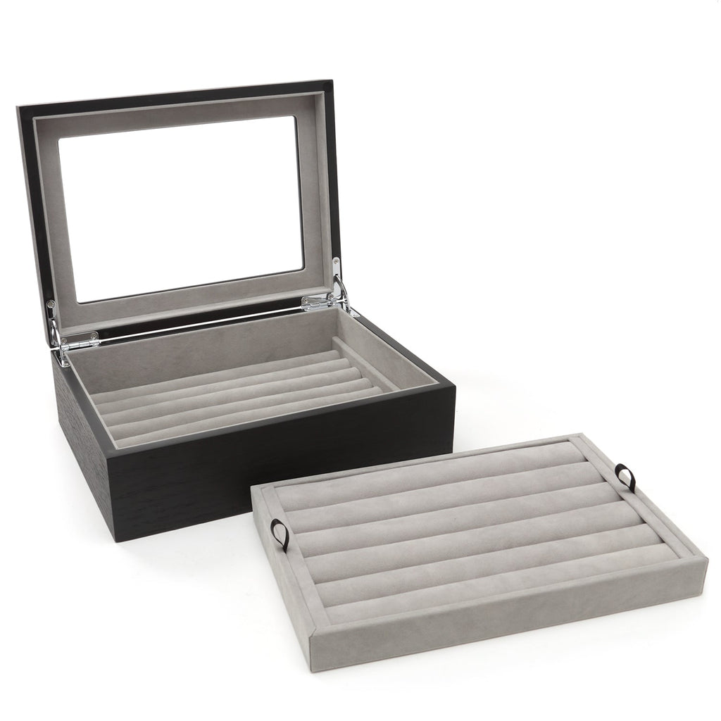 Onyx Cufflinks Collector's Case - 72 pairs