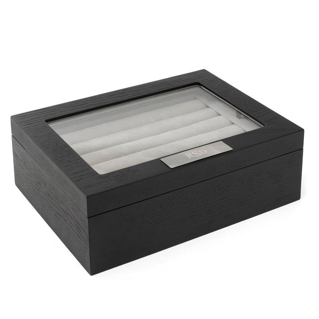 Onyx Cufflinks Collector's Case - 72 pairs