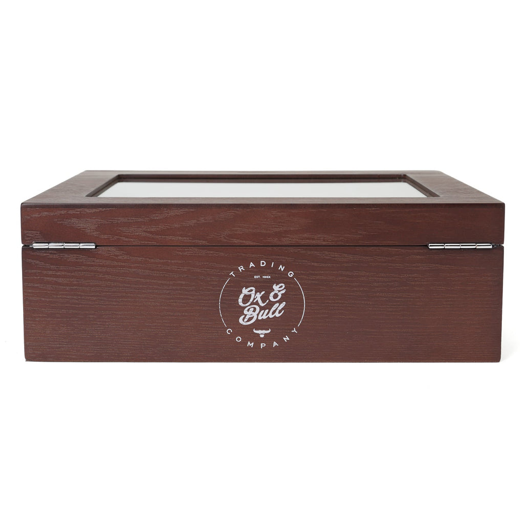 Espresso Cufflinks Collector's Case - 72 pairs