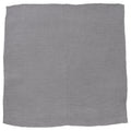 Gray Linen Pocket Square