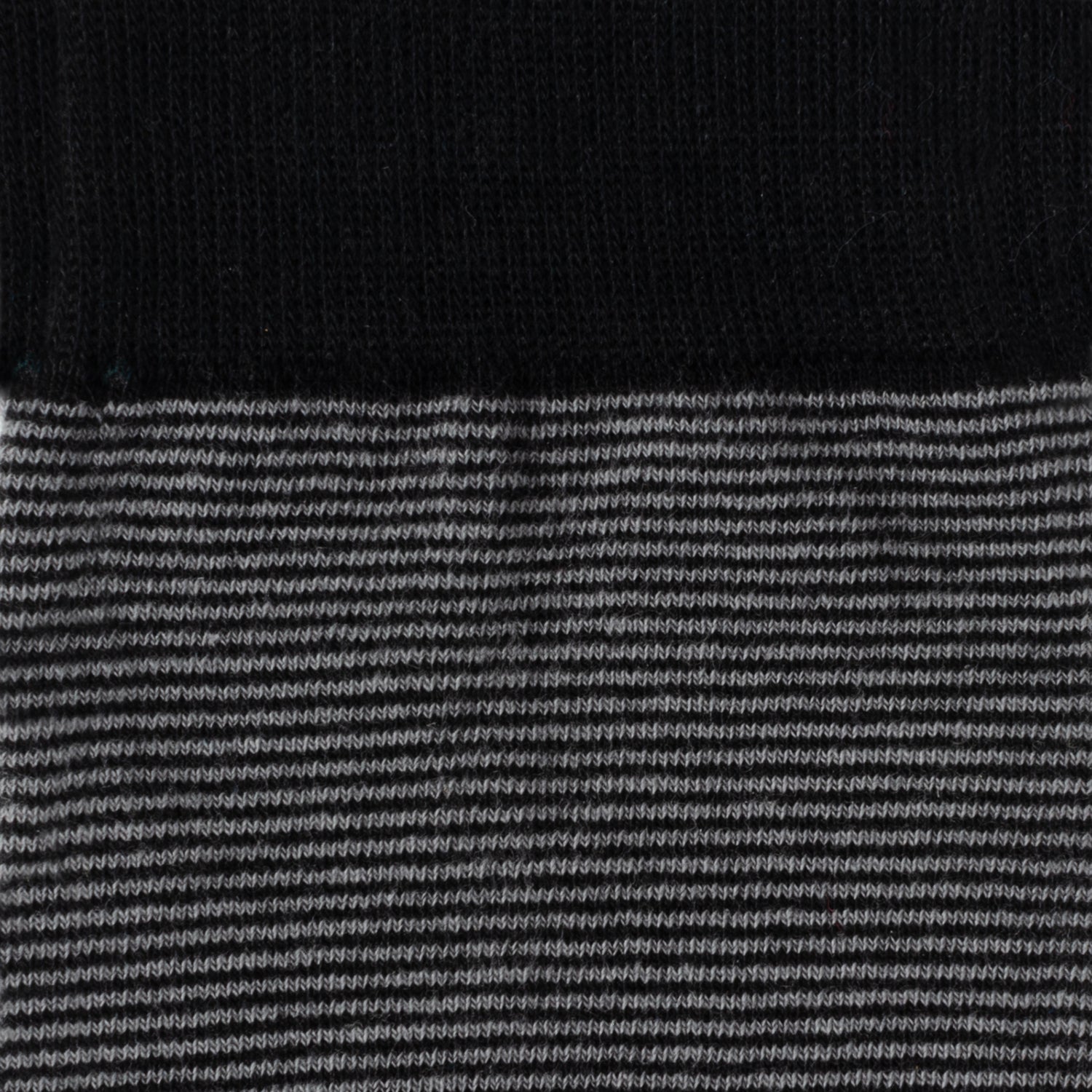 Striped Gray Black Men's Socks