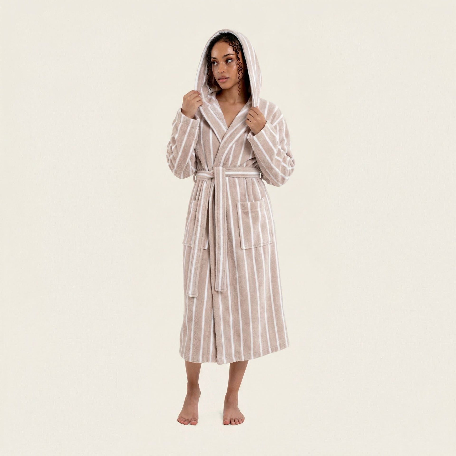 Ultraplush Australian Cotton Bathrobe with Hood and Pockets - Image 22