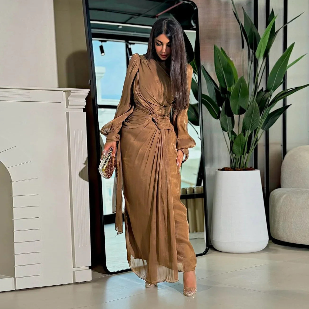 Dubai Style Robe Dress