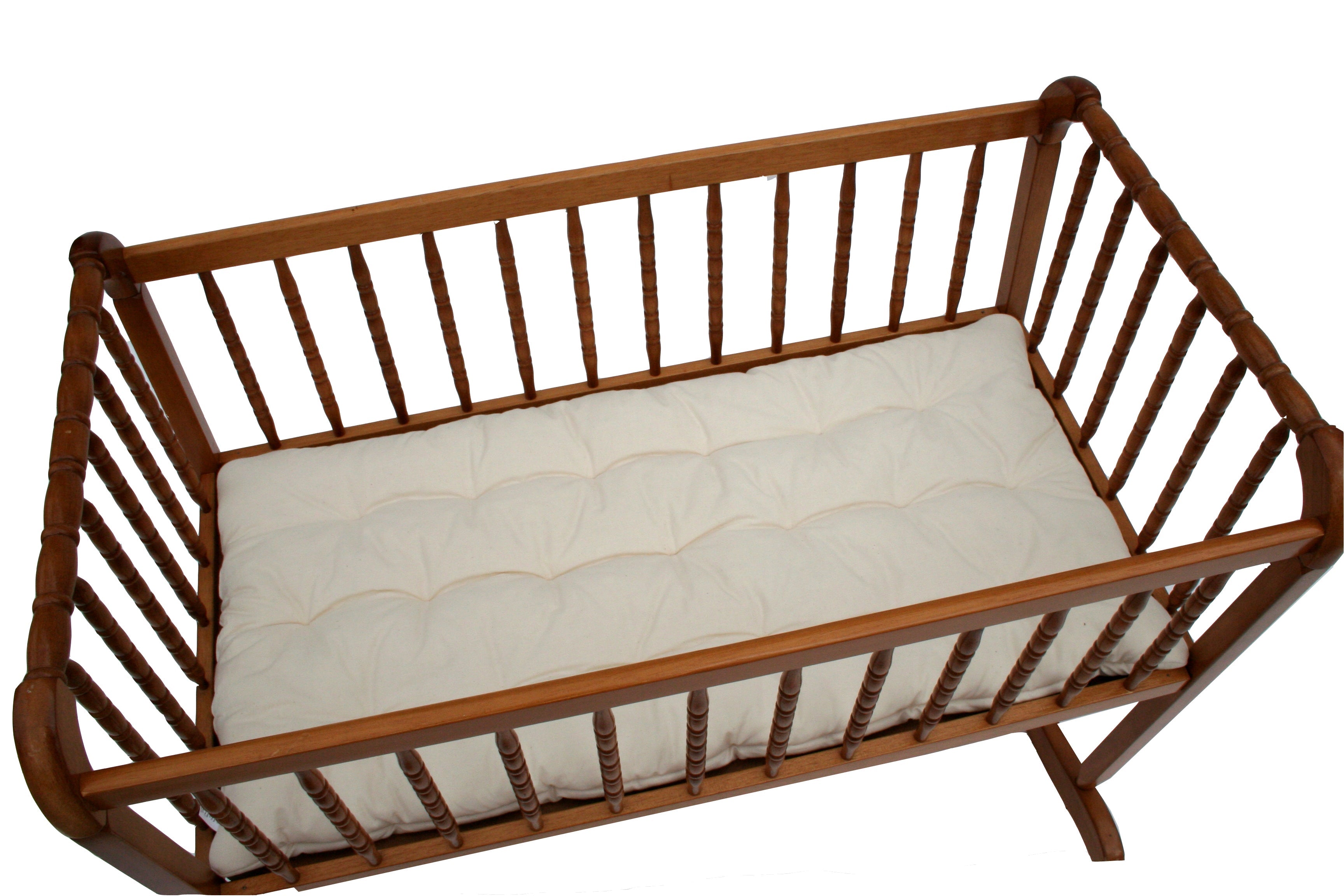 Organic Cotton Futon Mattress Topper Pad - Custom Size & Shape