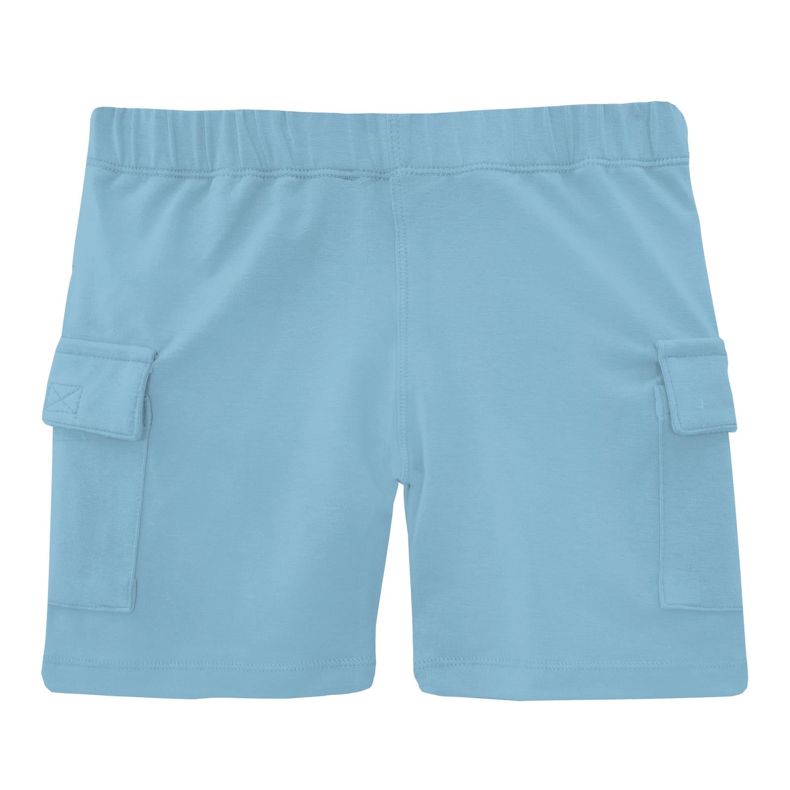 Cargo Shorts in Seaside Blue