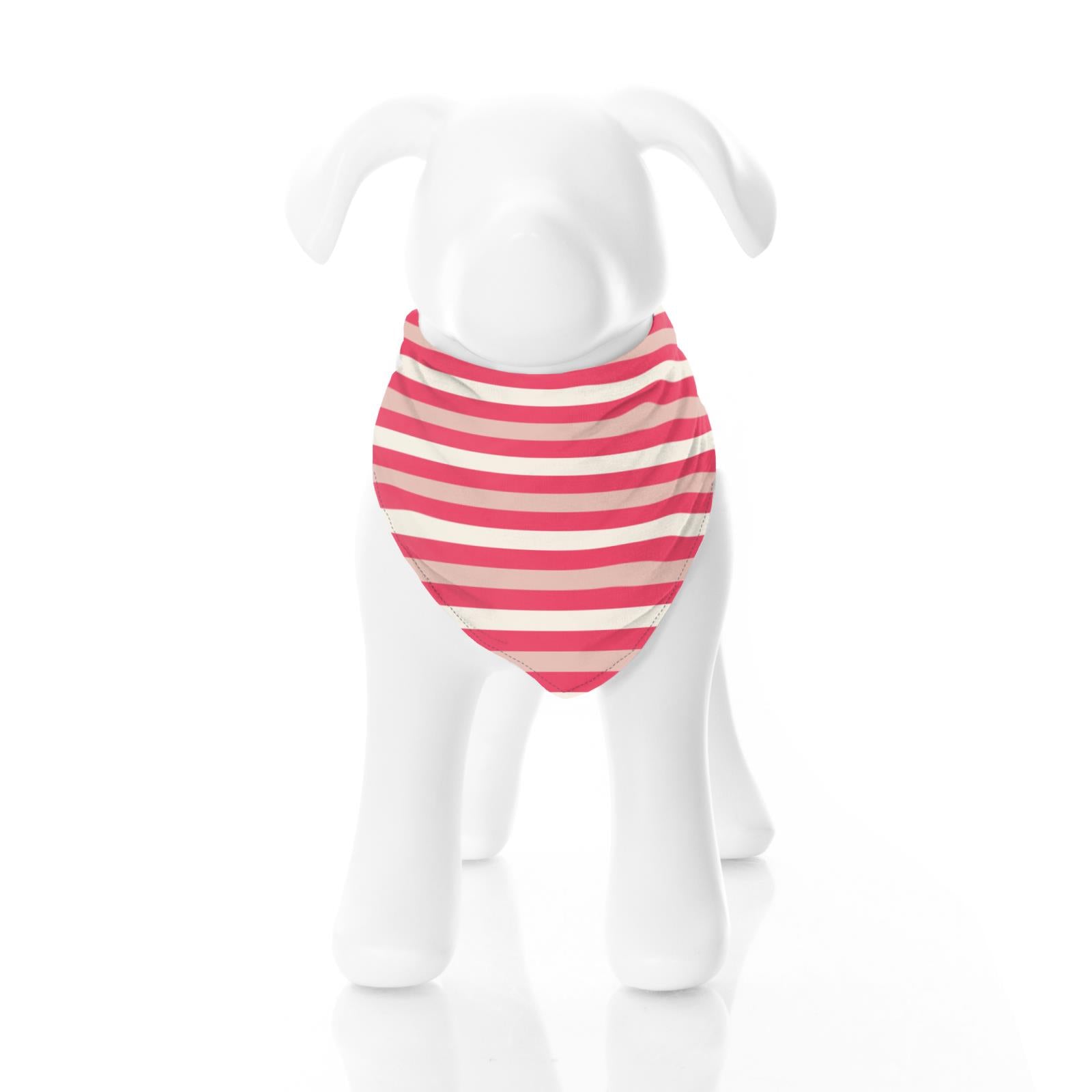 Print Dog Bandana in Hopscotch Stripe