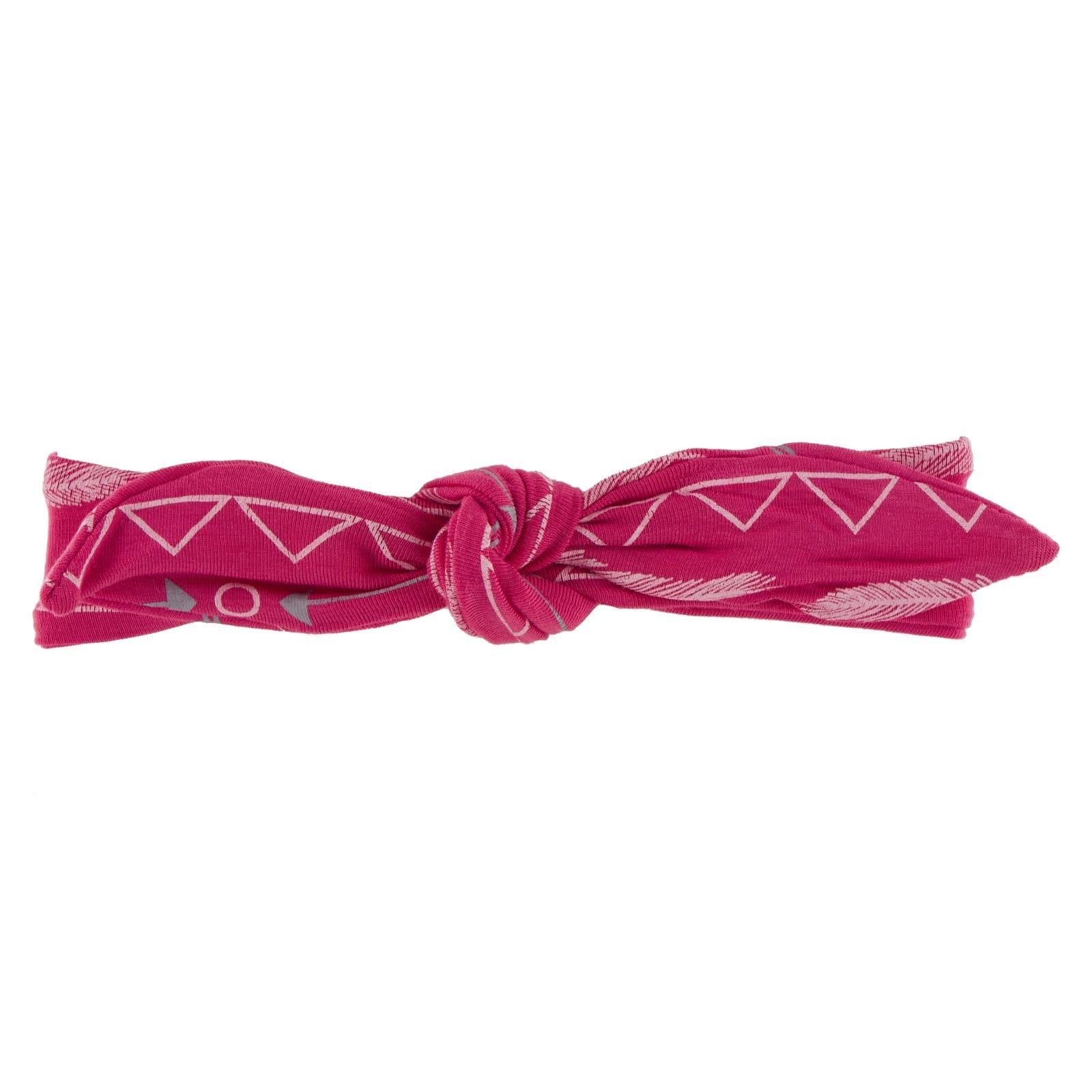 Print Bow Headband in Prickly Pear Southwest