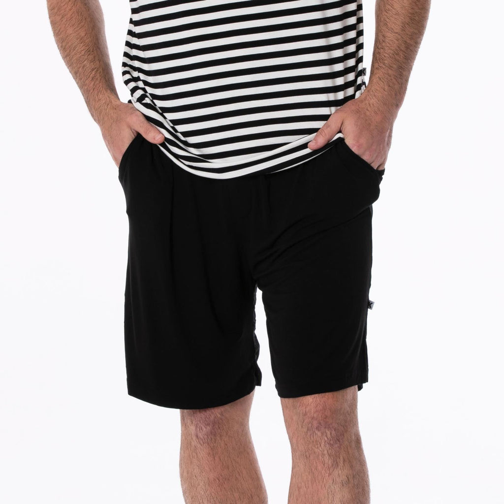 Men's Lounge Shorts in Midnight