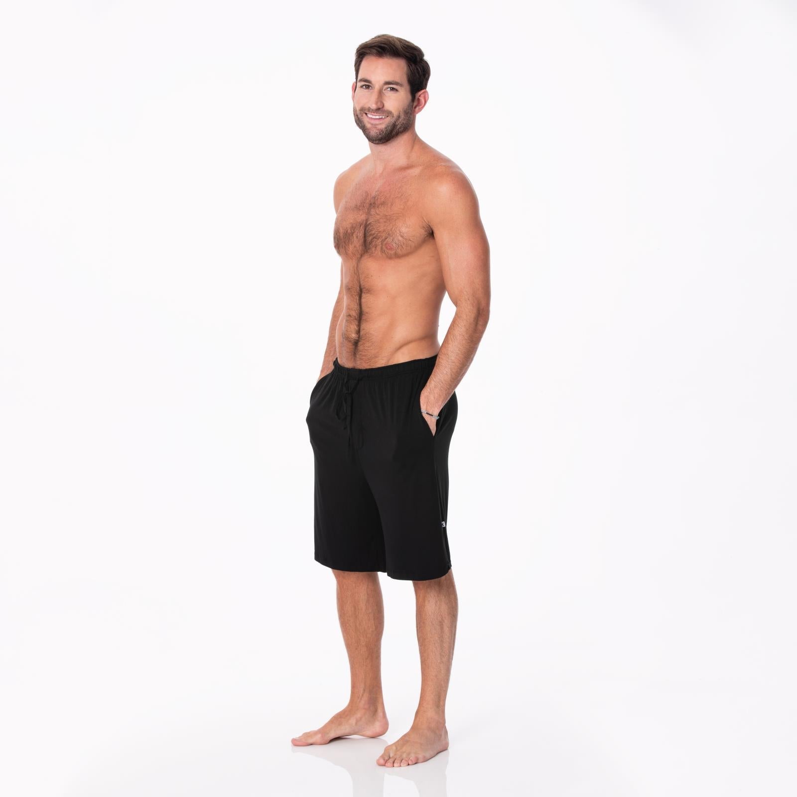 Men's Lounge Shorts in Midnight