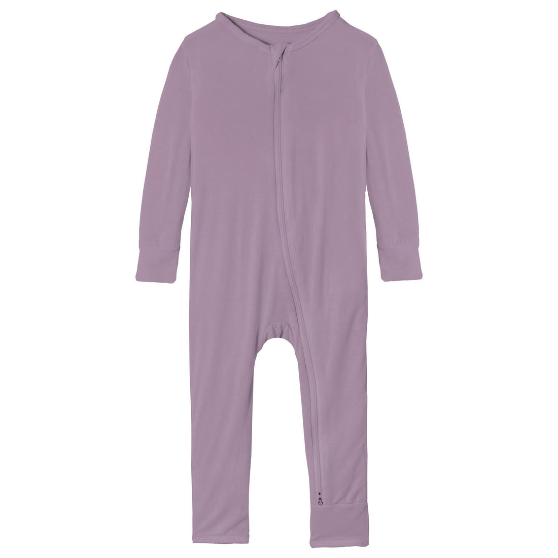 Coverall with 2 Way Zipper in Lavender