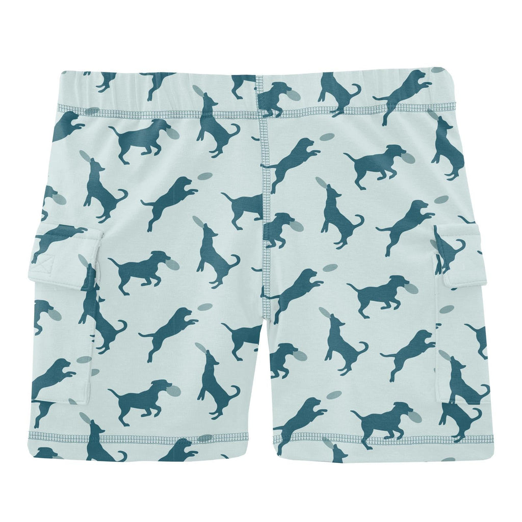 Print Cargo Shorts in Fresh Air Frisbee Labs