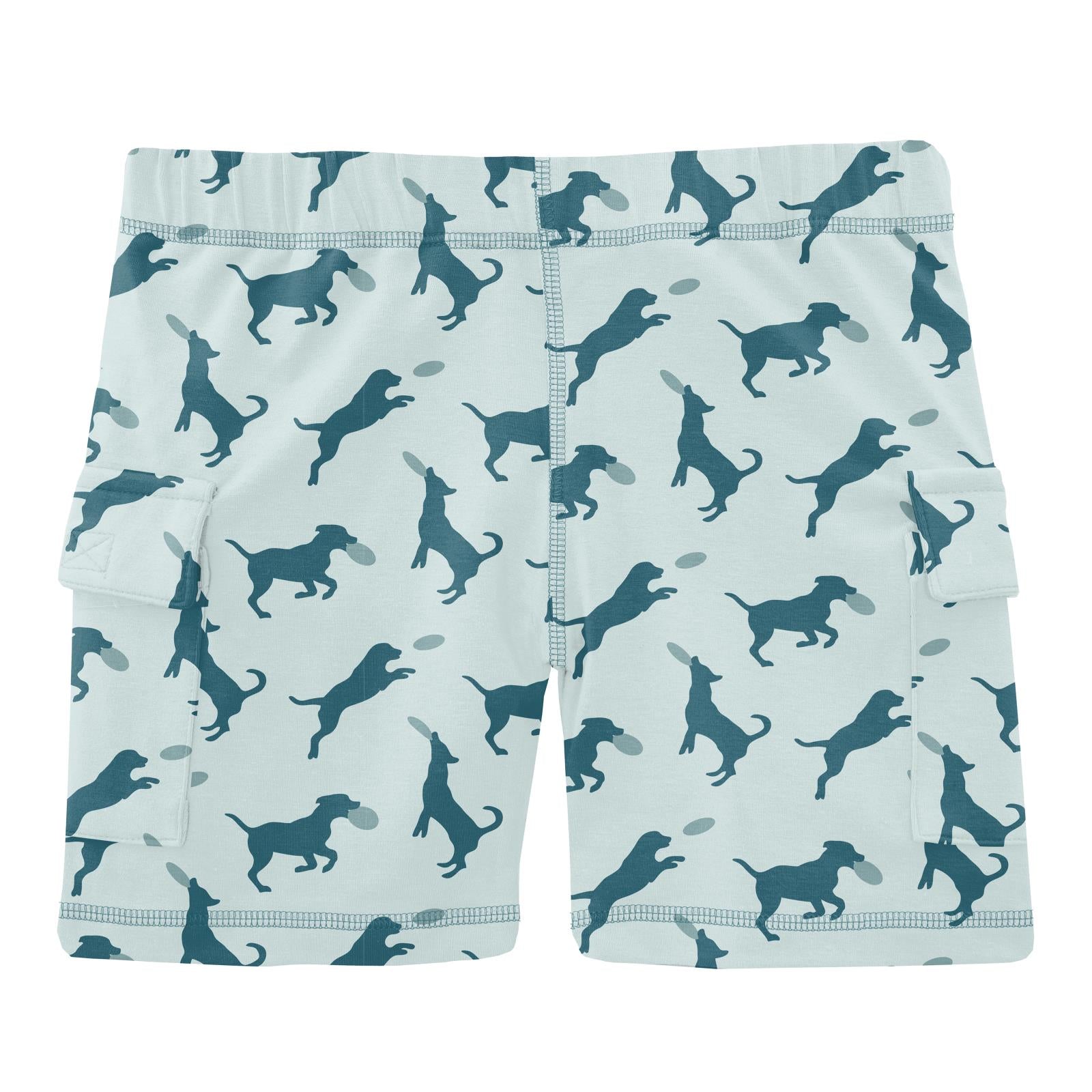Print Cargo Shorts in Fresh Air Frisbee Labs