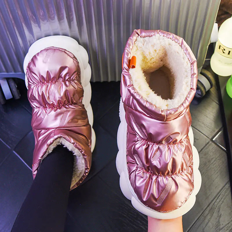 Warm Plush Winter Snow Boots for Women