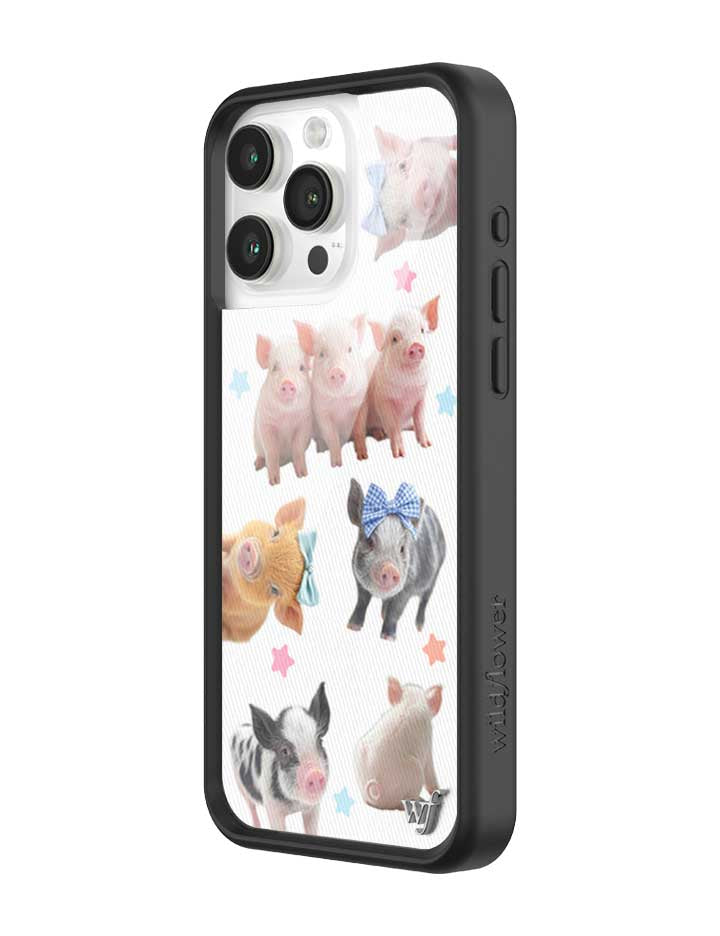 Cute Little Piggies iPhone Case with Stars Design - Image 26