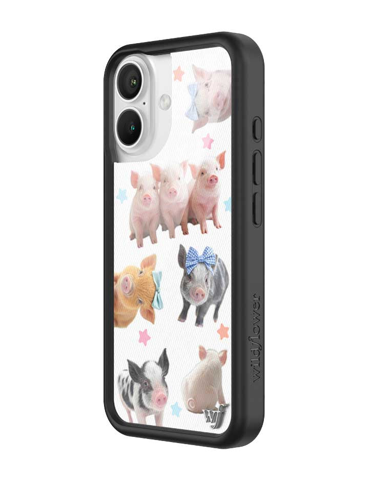 Cute Little Piggies iPhone Case with Stars Design - Image 22