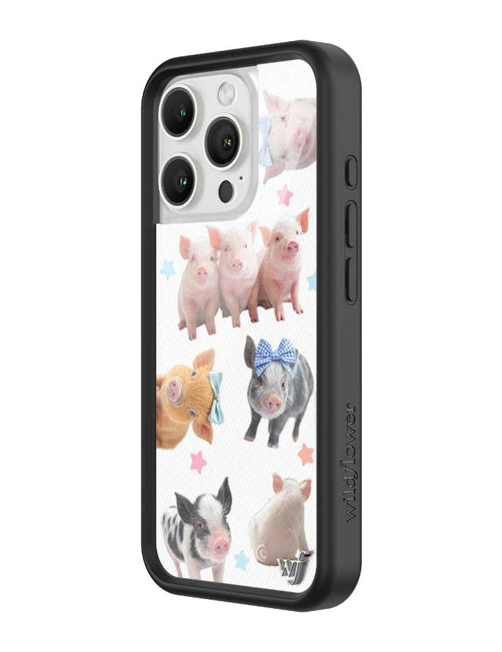 Cute Little Piggies iPhone Case with Stars Design - Image 20