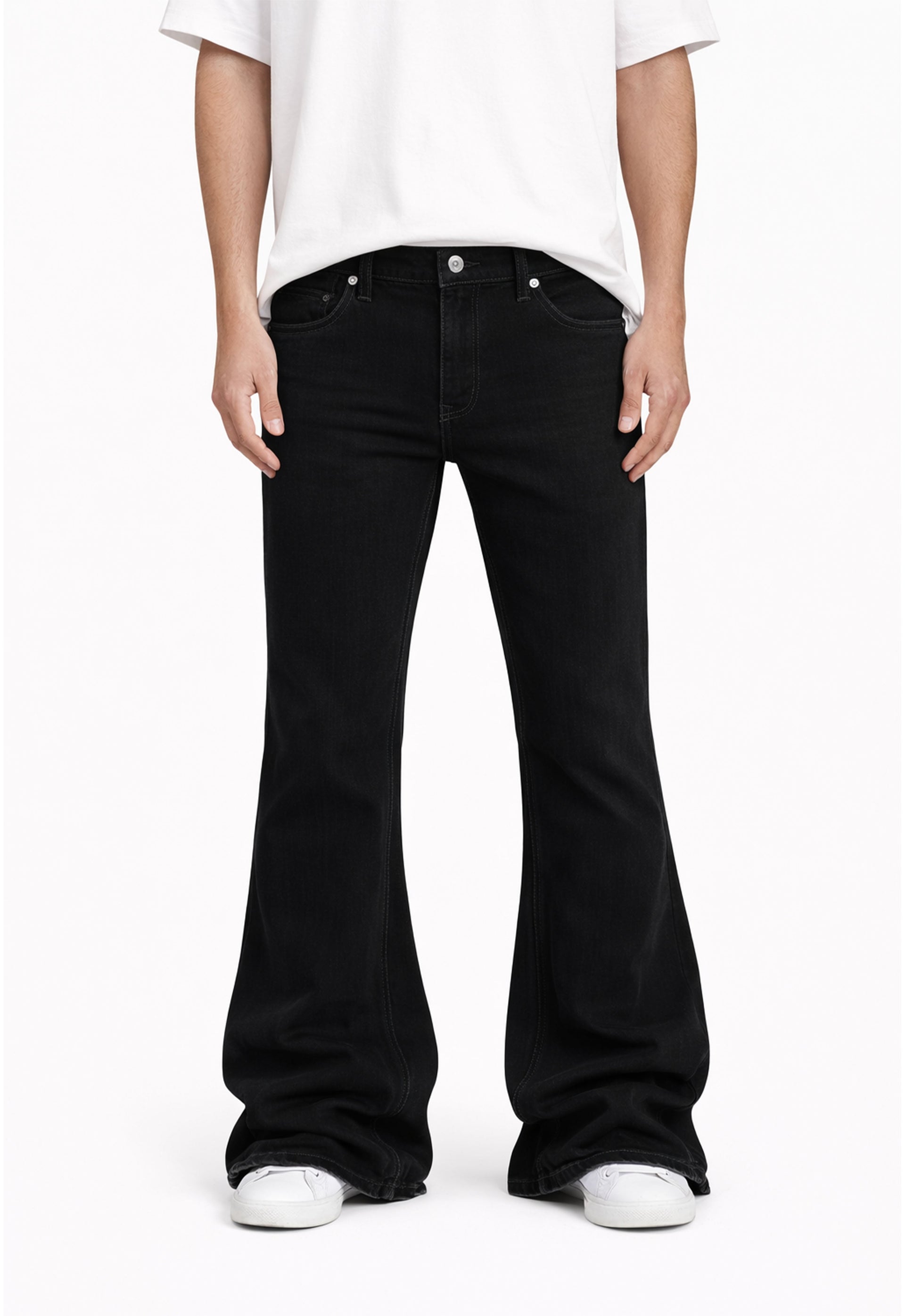 NOIR WIDEBOY FLARE DENIM