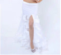 Belly Dance Long Skirt with Slit Hemming
