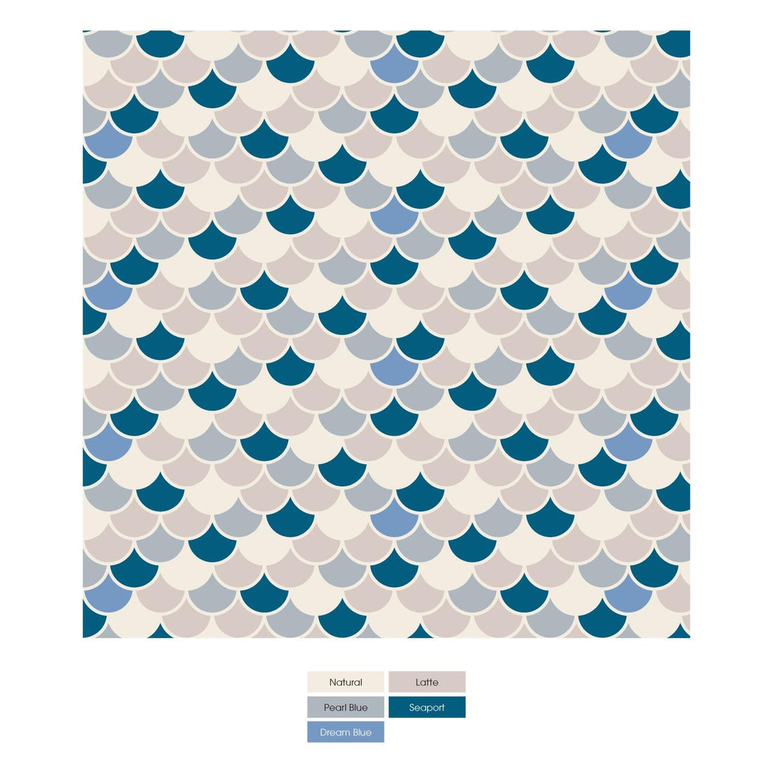 Print Coverall with 2 Way Zipper in Latte Scales