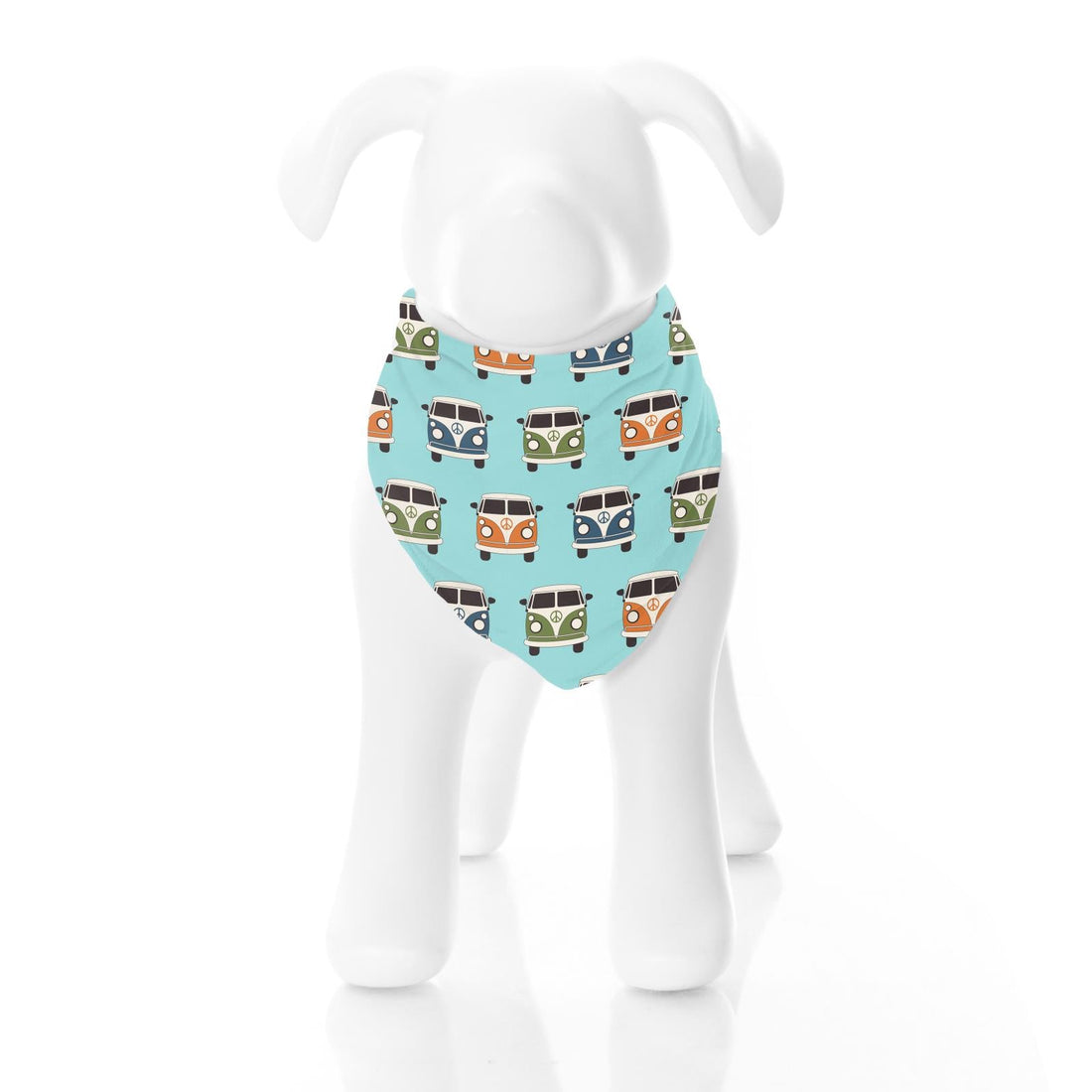 Print Dog Bandana in Summer Sky Vintage Vans