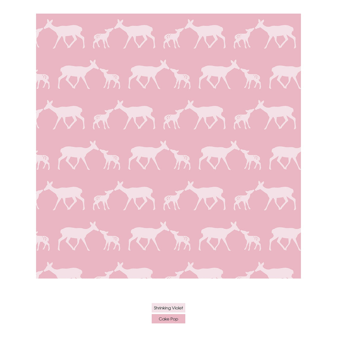 Print Coverall with 2 Way Zipper in Cake Pop Doe & Fawn