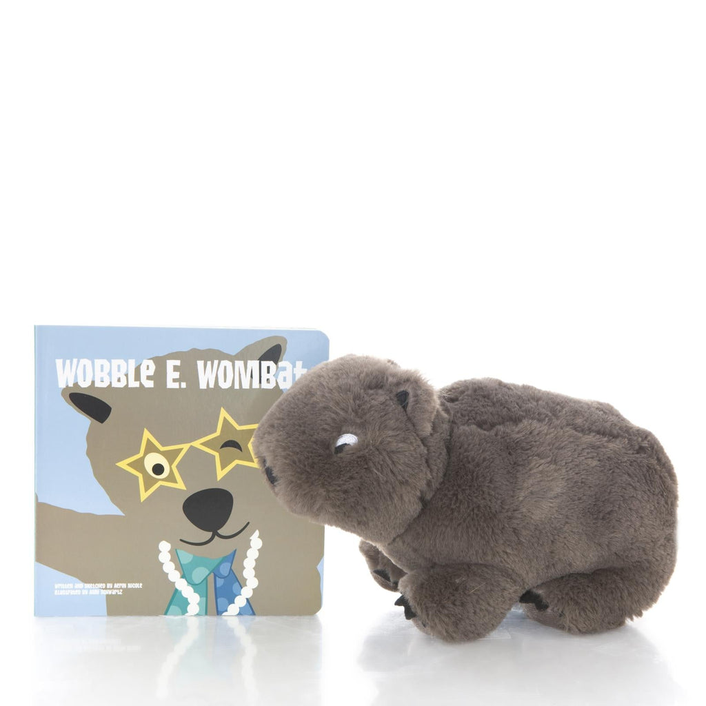 Wobble E. Wombat Childrens Story Board Book - Image 3