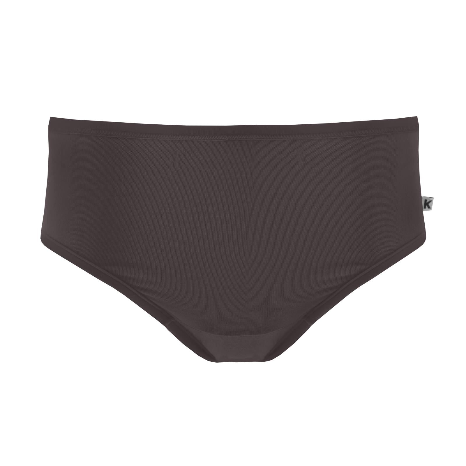 Women's Classic Brief in Midnight Breathable Bamboo Underwear