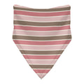 Print Bandana Bib in Neapolitan Stripe