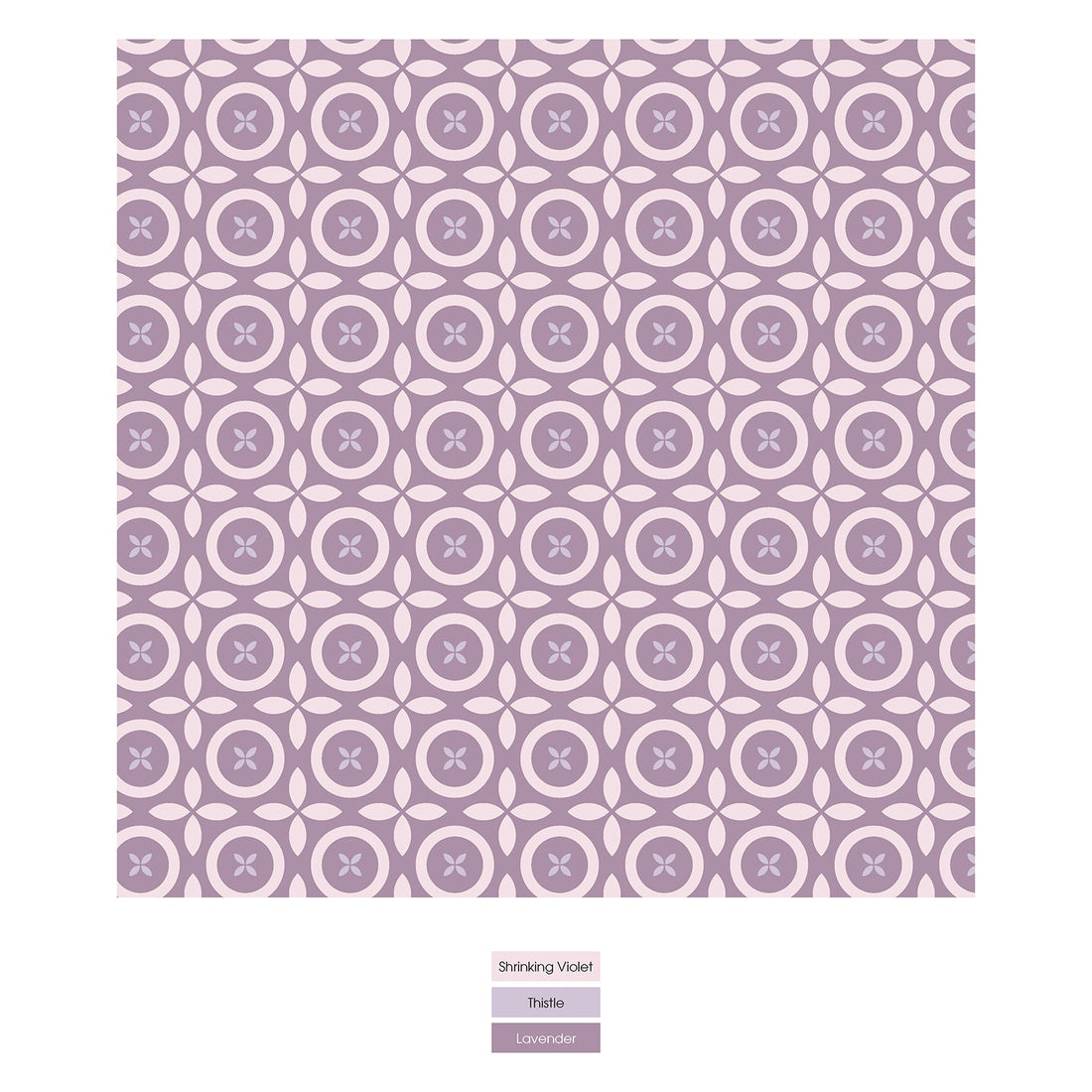Print Bloomers in Lavender Flower Lattice
