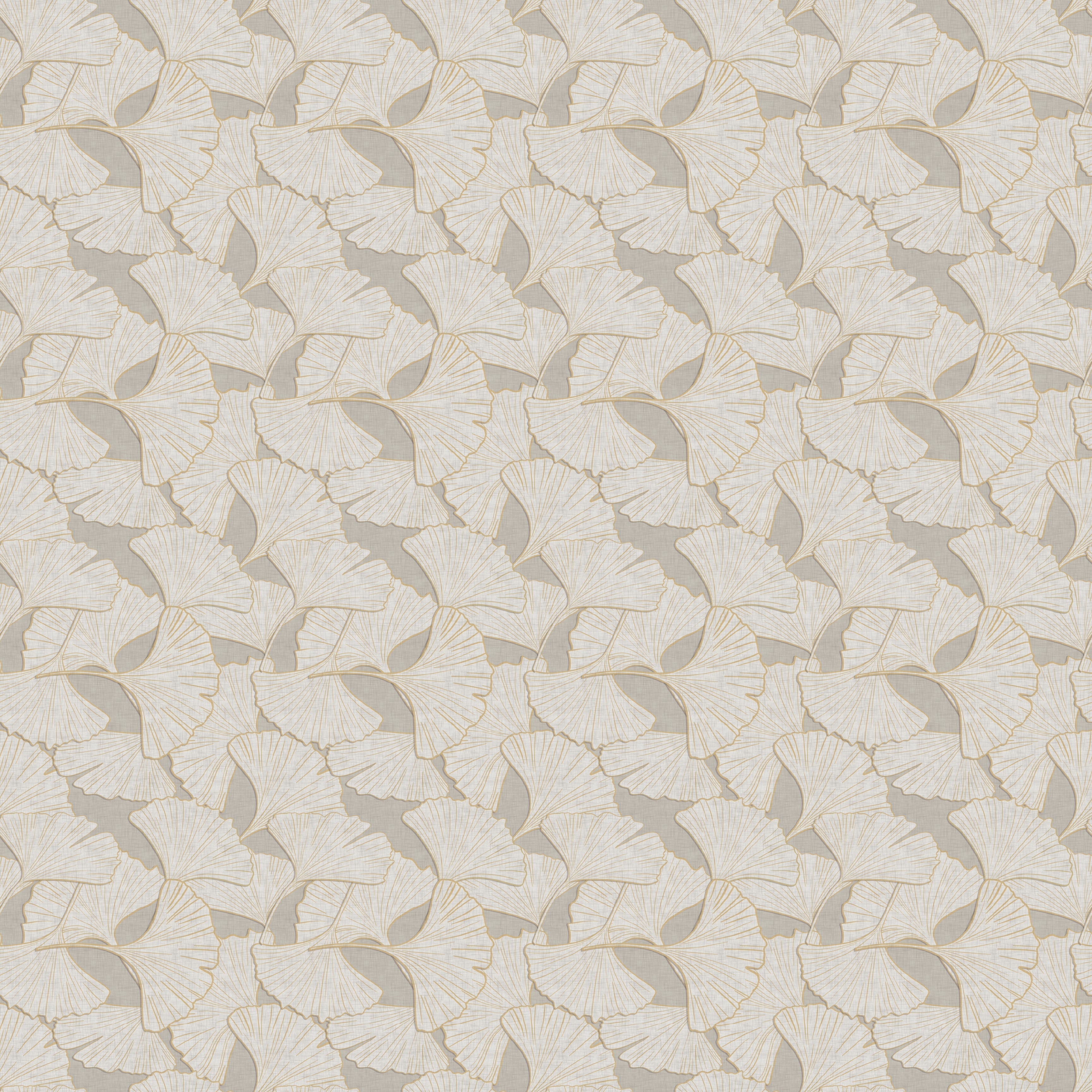 Odin Floral Wallpaper in Sage-Green and Cream