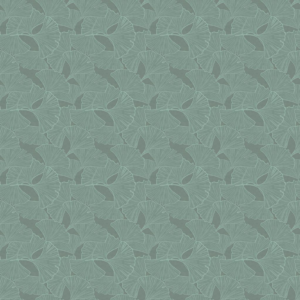 Odin Floral Wallpaper in Sage-Green and Cream