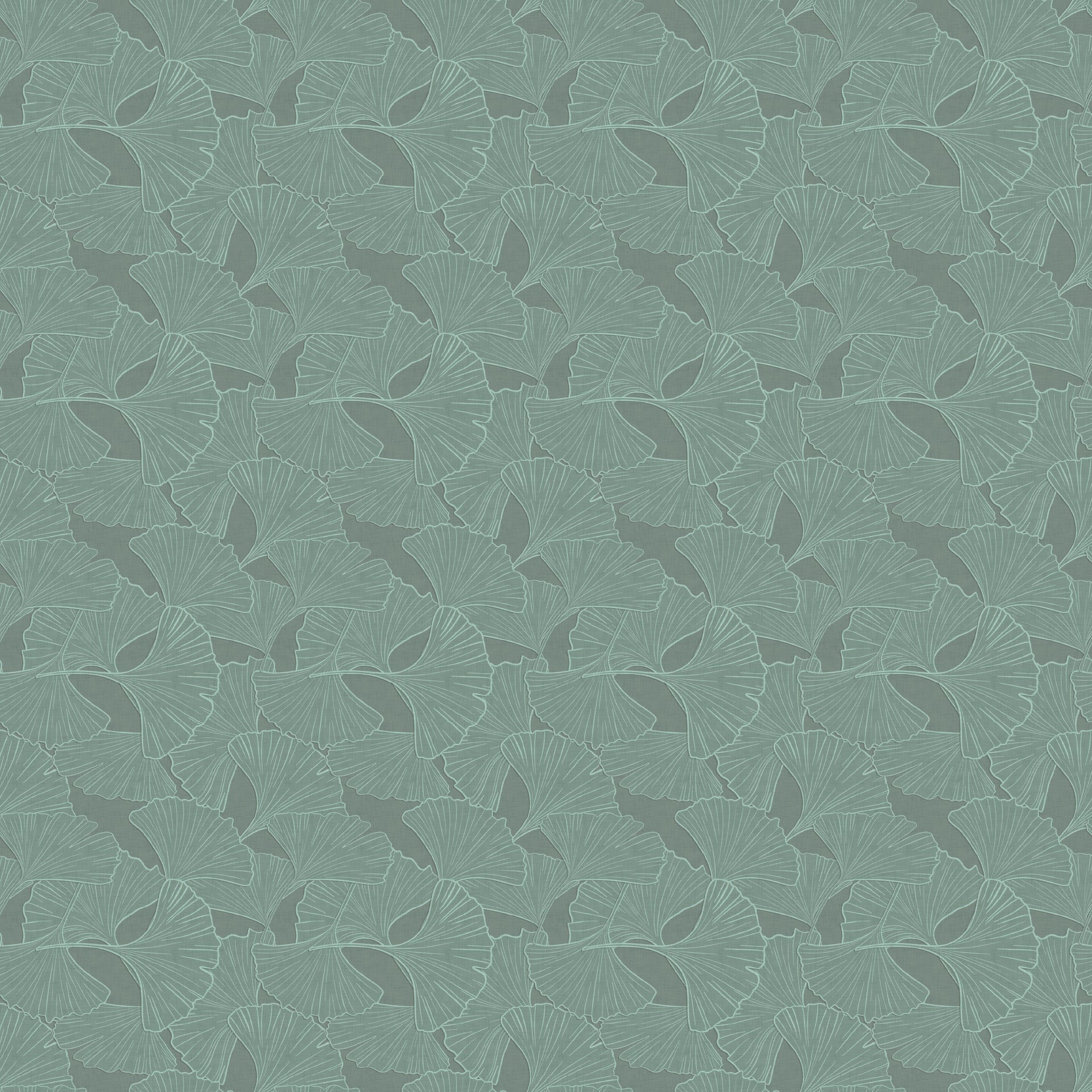 Odin Floral Wallpaper in Sage-Green and Cream