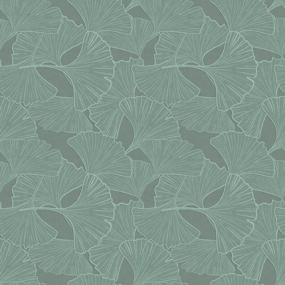 Odin Floral Wallpaper in Sage-Green and Cream